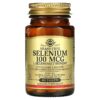 Solgar Selenium Yeast-Free 100 mcg 100 Tablets 33984025516