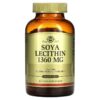 Solgar Soya Lecithin 1360 mg 180 Softgels 33984303942