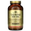 Solgar Taurine 500 mg 250 Vegetable Capsules 33984027022