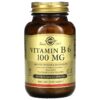 Solgar Vitamin B6 100 mg 250 Vegetable Capsules 33984031111