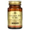 Solgar Vitamin B6 50 mg 100 Tablets 33984031005