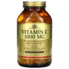 Solgar Vitamin C 1,000 mg 250 Vegetable Capsules 33984032811