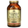 Solgar Vitamin C with Rose Hips 1,000 mg 250 Tablets 33984024014