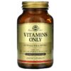 Solgar Vitamins Only 90 Vegetable Capsules 33984028128