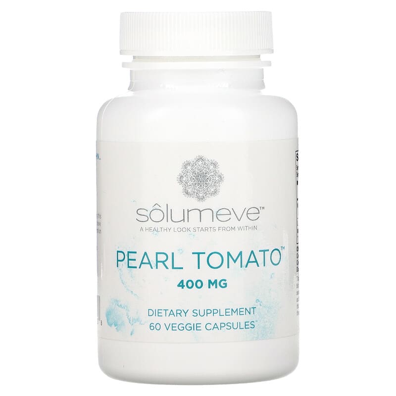 Solumeve Pearl Tomato 400 mg 60 Veggie Capsules 898220018208