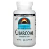 Source Naturals 100% Pure Activated Charcoal 260 mg 200 Capsules 21078001362