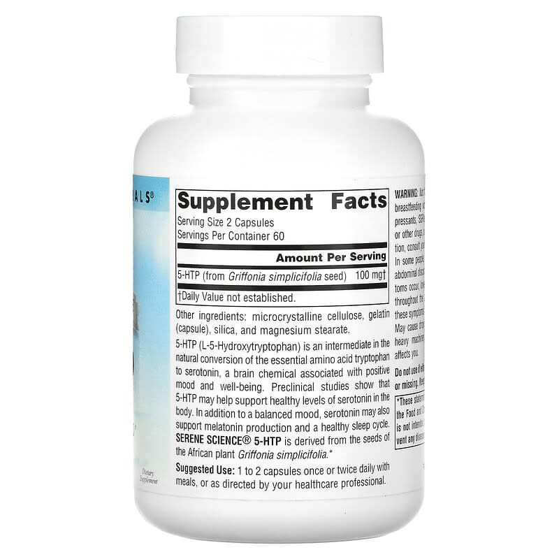 Source Naturals, 5-HTP, 50 mg, 120 Capsules 21078017028