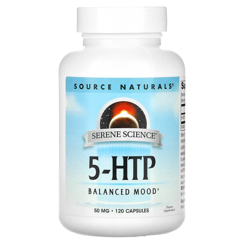 Source Naturals 5-HTP 50 mg 120 Capsules 21078017028