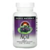 Source Naturals Acai Extract 500 mg 120 Capsules 21078020264