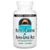 Source Naturals Acetyl L-Carnitine & Alpha-Lipoic Acid 650 mg 120 Tablets 21078018001