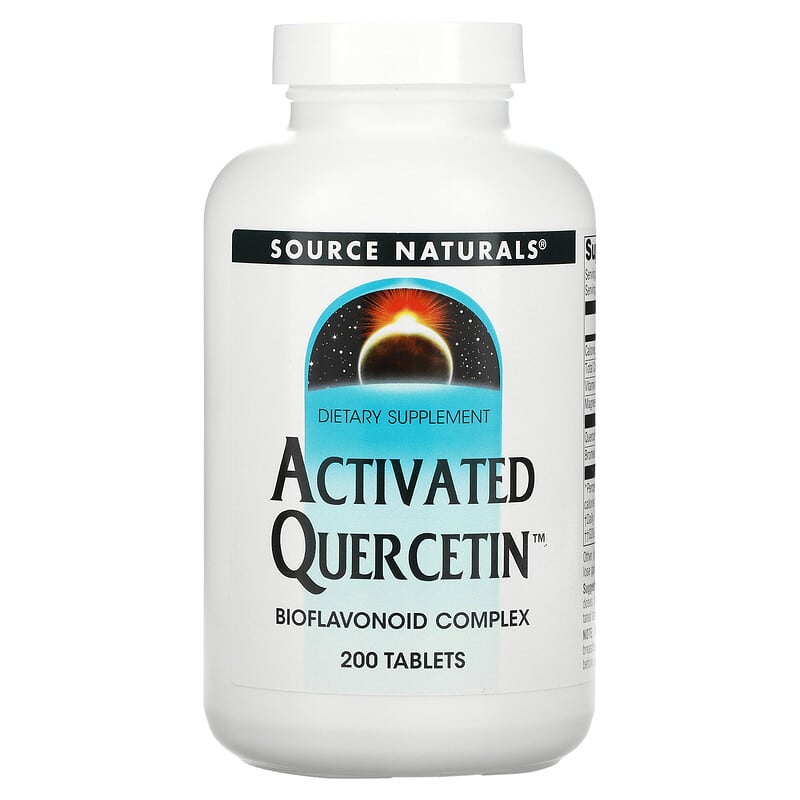 Source Naturals Activated Quercetin 200 Tablets 21078001010