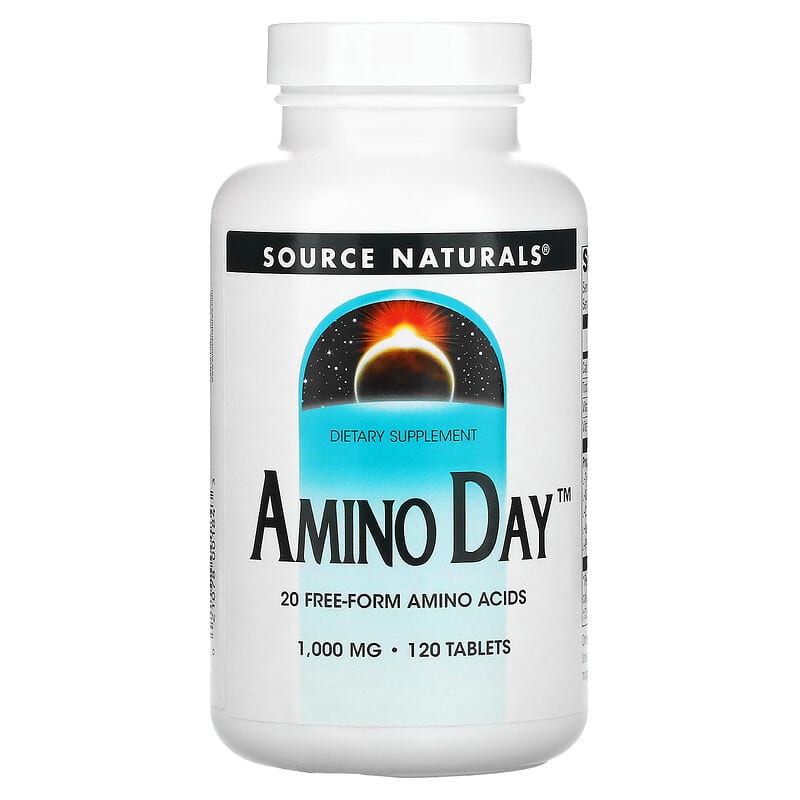 Source Naturals Amino Day 1,000 mg 120 Tablets 21078001843