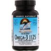 Source Naturals Arctic Pure Omega-3 1125 Enteric Coated Fish Oil 1,125 mg 60 Softgels 21078024880