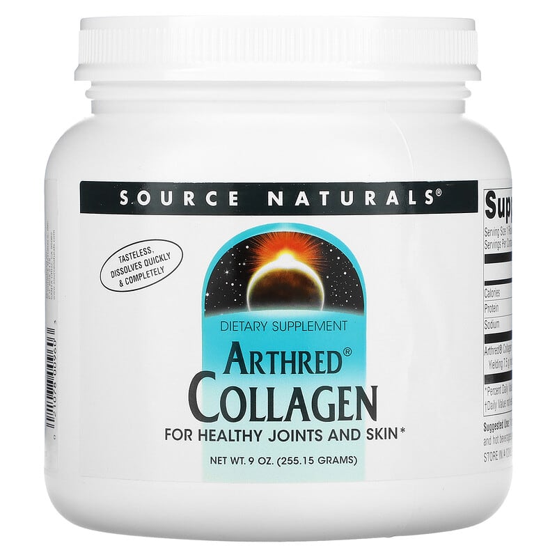 Source Naturals Arthred Collagen 9 oz (255.15 g) 21078009603