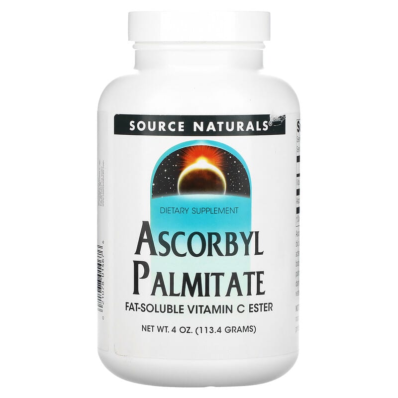 Source Naturals Ascorbyl Palmitate 4 oz (113.4 g) 21078014676