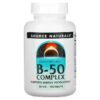 Source Naturals B-50 Complex 50 mg 100 Tablets 21078004219