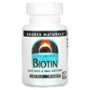 Source Naturals Biotin 5,000 mcg 120 Tablets 21078013730