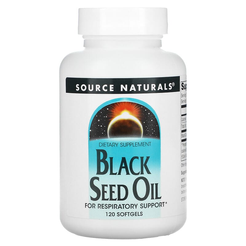 Source Naturals Black Seed Oil 120 Softgels 21078027577