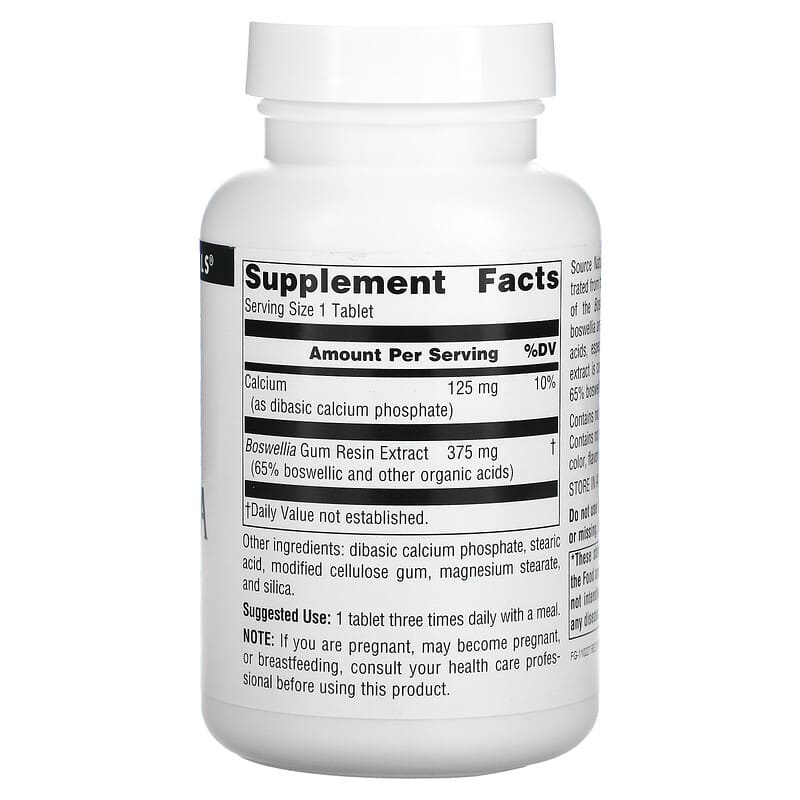Source Naturals, Boswellia Extract, 100 Tablets 21078002420
