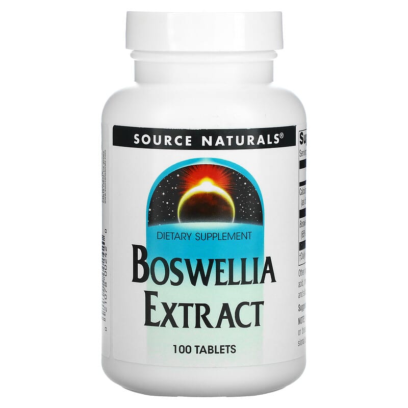 Source Naturals Boswellia Extract 100 Tablets 21078002420