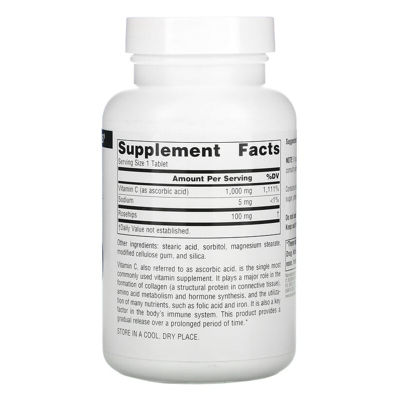 Source Naturals, C-1000, 100 Tablets 21078004455