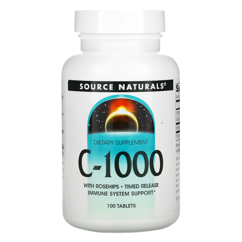 Source Naturals C-1000 100 Tablets 21078004455