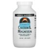 Source Naturals Calcium & Magnesium 300 mg 250 Tablets 21078003045