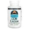Source Naturals CCM Calcium 300 mg 120 Tablets 21078009597