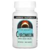 Source Naturals Chromium 200 mcg 250 Tablets 21078003366