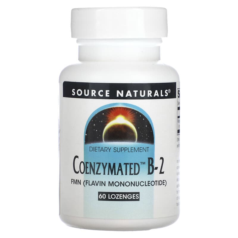 Source Naturals Coenzymated B-2 60 Lozenges 21078009351