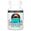 Source Naturals Coenzymated B-6 333 mg 30 Tablets 21078021957