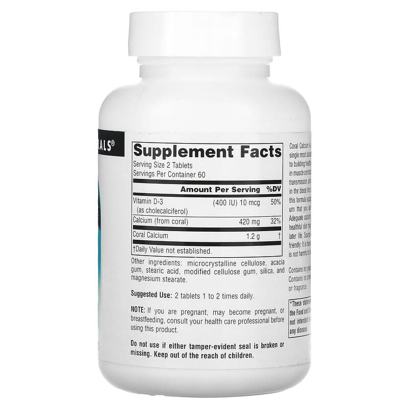 Source Naturals, Coral Calcium, 300 mg, 120 Tablets 21078015635