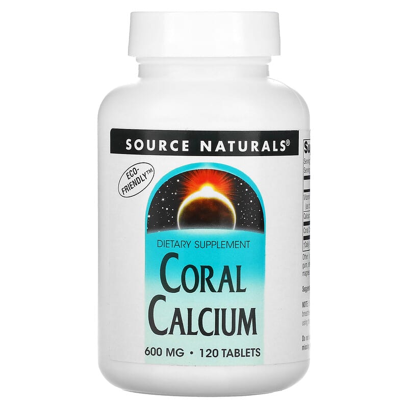 Source Naturals Coral Calcium 300 mg 120 Tablets 21078015635