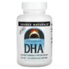 Source Naturals DHA 200 mg 120 Vegetarian Softgels 21078006558