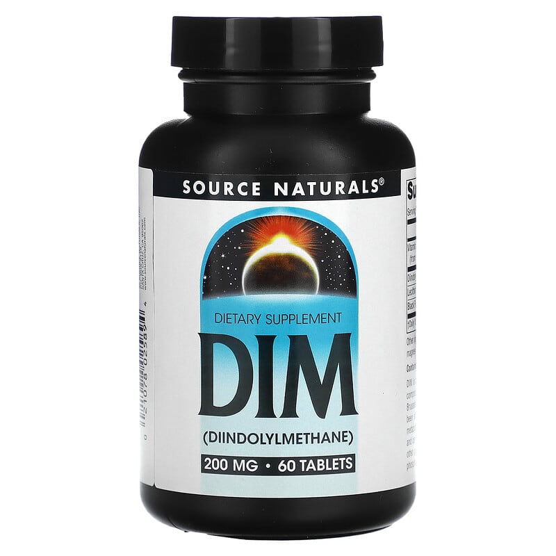 Source Naturals DIM 200 mg 60 Tablets 21078025894
