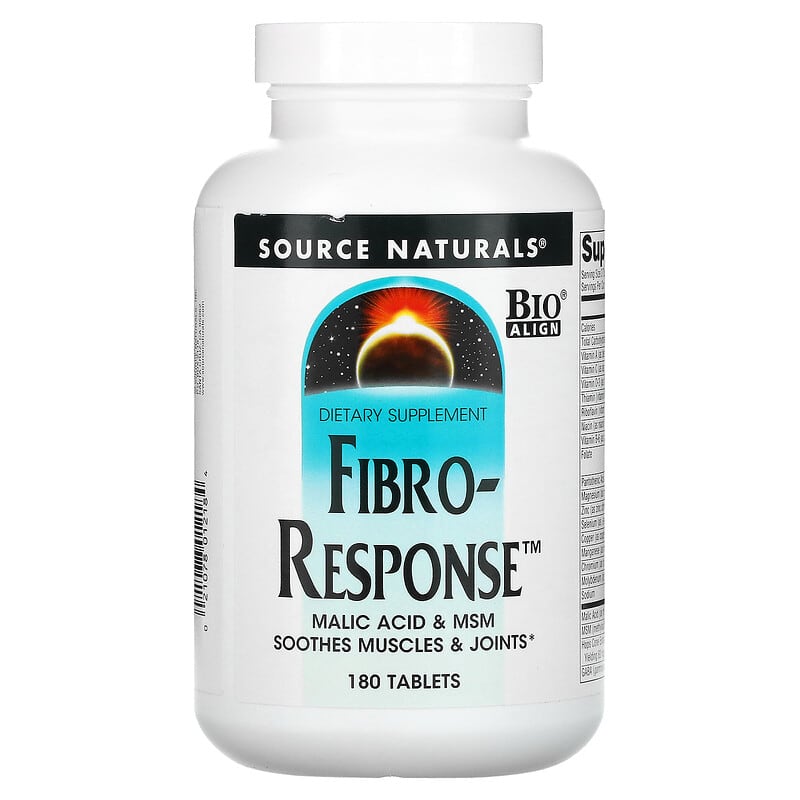 Source Naturals Fibro-Response 180 Tablets 21078012184
