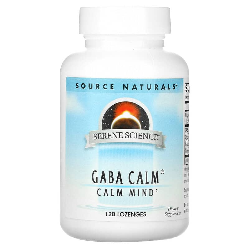 Source Naturals GABA Calm 120 Lozenges 21078002703