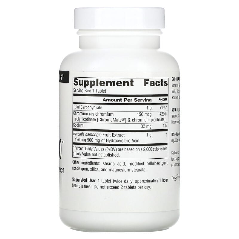 Source Naturals, Garcinia 1000, 90 Tablets 21078005544