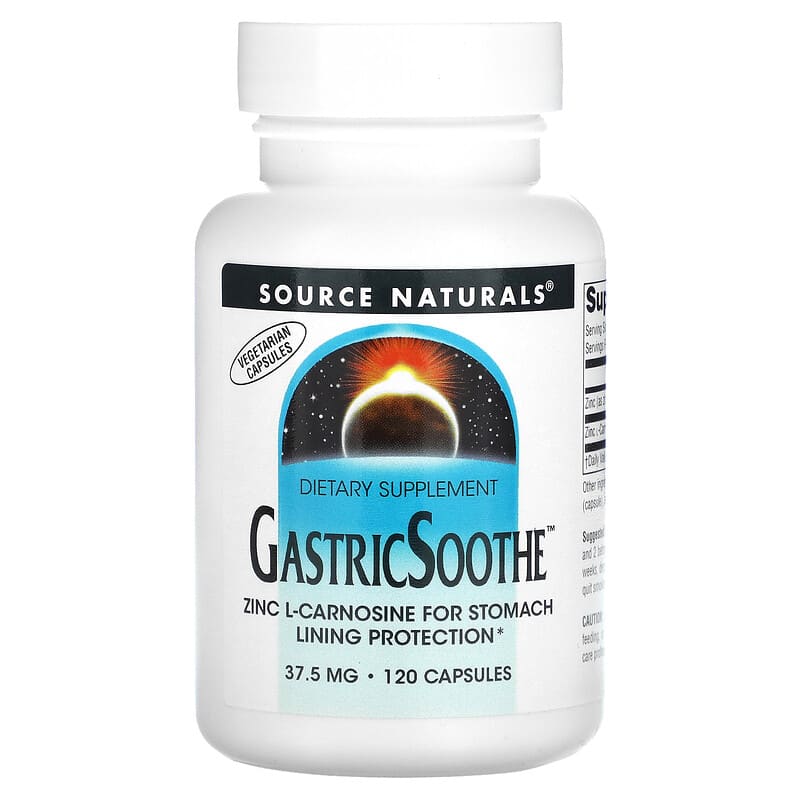 Source Naturals GastricSoothe 37.5 mg 120 Capsules 21078022978
