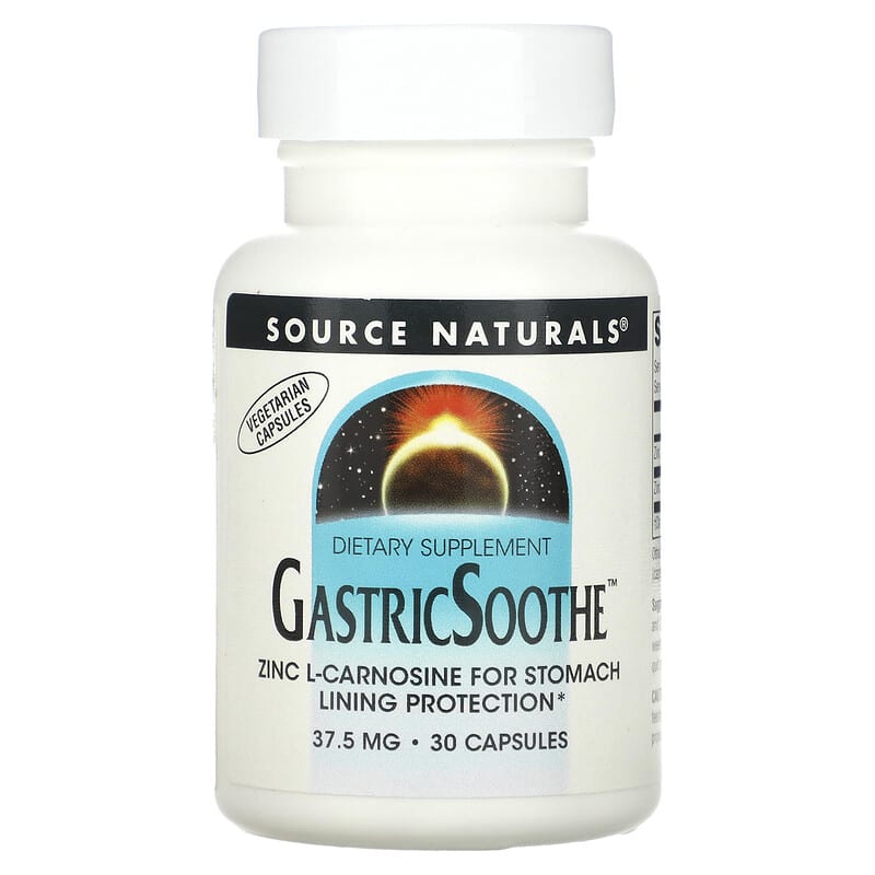 Source Naturals GastricSoothe 37.5 mg 30 Capsules 21078022954