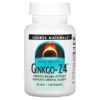 Source Naturals Ginkgo-24 40 mg 120 Tablets 21078000761