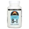 Source Naturals High Potency B-1 500 mg 100 Tablets 21078008880