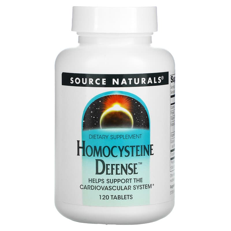 Source Naturals Homocysteine Defense 120 Tablets 21078010395