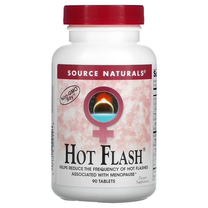 Source Naturals Hot Flash 90 Tablets 21078009146