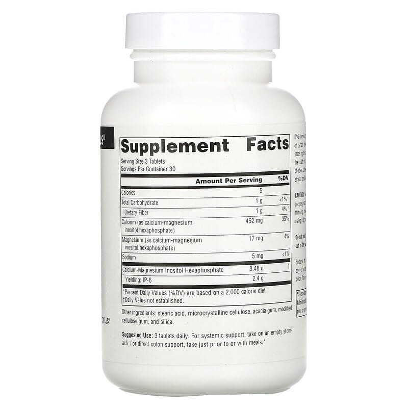 Source Naturals, IP-6, 800 mg, 90 Tablets 21078013709