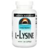 Source Naturals L-Lysine 500 mg 200 Capsules 21078015987