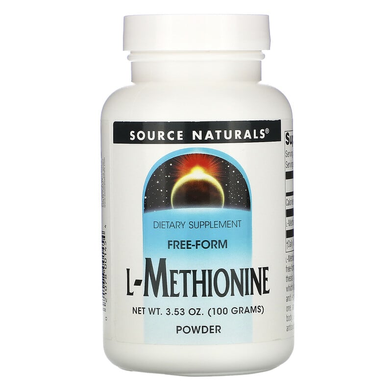 Source Naturals L-Methionine 3.53 oz (100 g) 21078001454