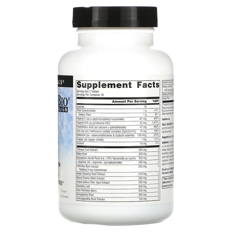 Source Naturals, Male Response, 90 Tablets 21078011569