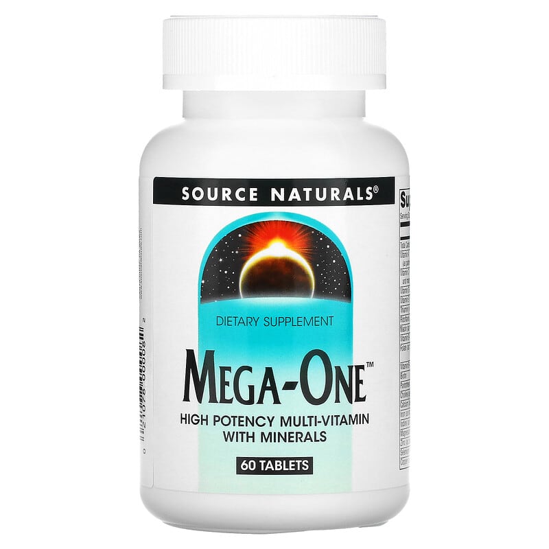 Source Naturals Mega-One 60 Tablets 21078000082
