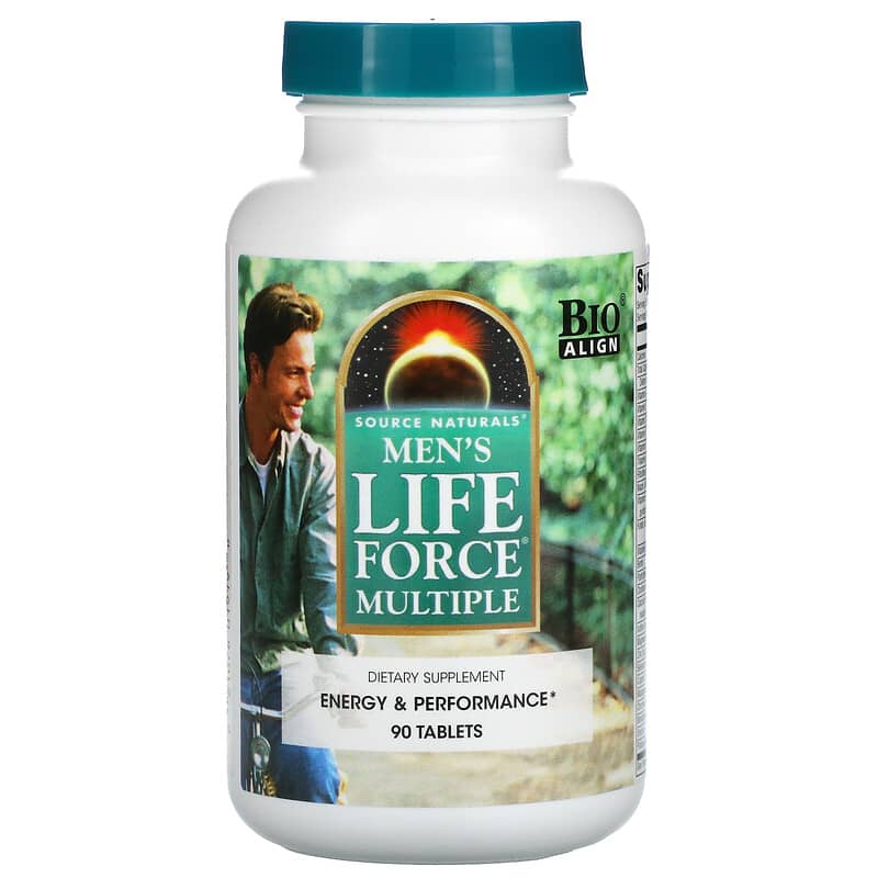 Source Naturals Men's Life Force Multiple 90 Tablets 21078019190
